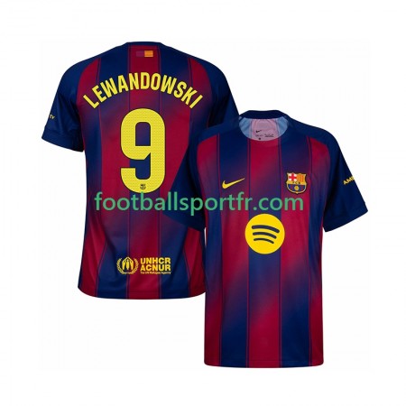 Tenue FC Barcelone Robert Lewandowski 9 Domicile 2025-2026 Maillot de Foot